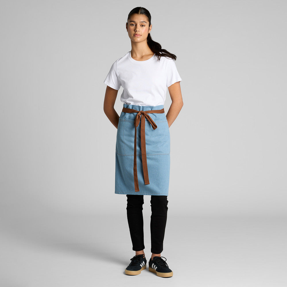 Denim Half Apron - 1085
