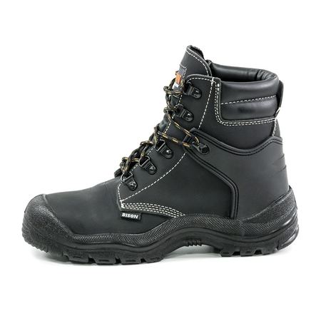 Wolf Lace Up Safety Boot Black - WOLF