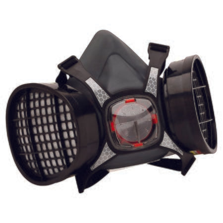 Assembled Half Mask With ABEK1 Cartridges - HMABEK1
