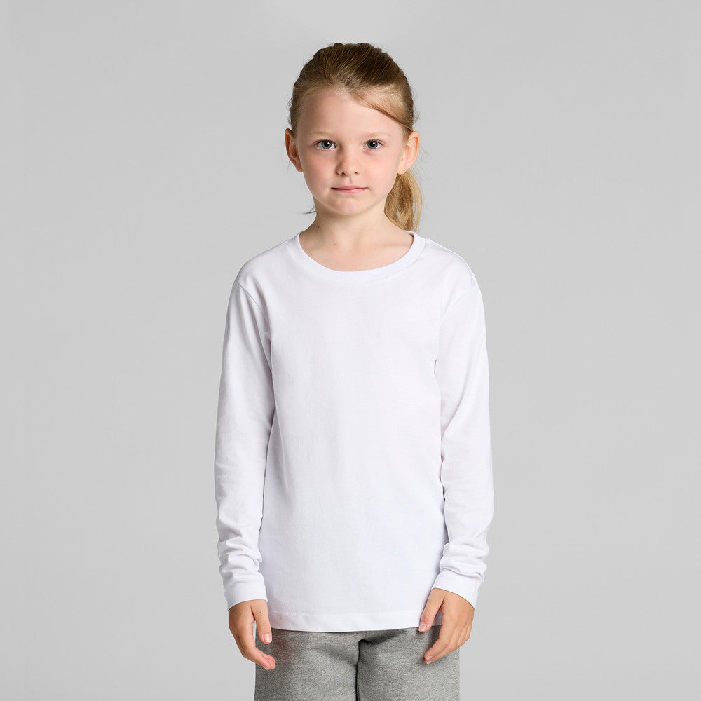 Kids Staple Long Sleeve Tee - 3007