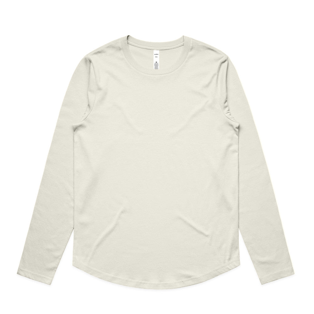 Women's Maple Curve Long Sleeve Tee - 4021