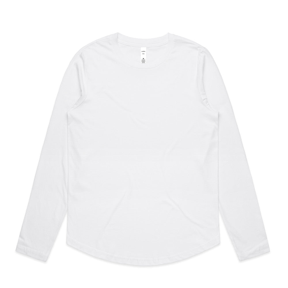 Women's Maple Curve Long Sleeve Tee - 4021