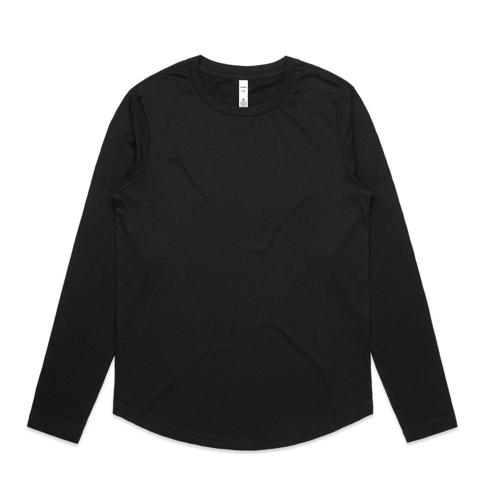 Women's Maple Curve Long Sleeve Tee - 4021