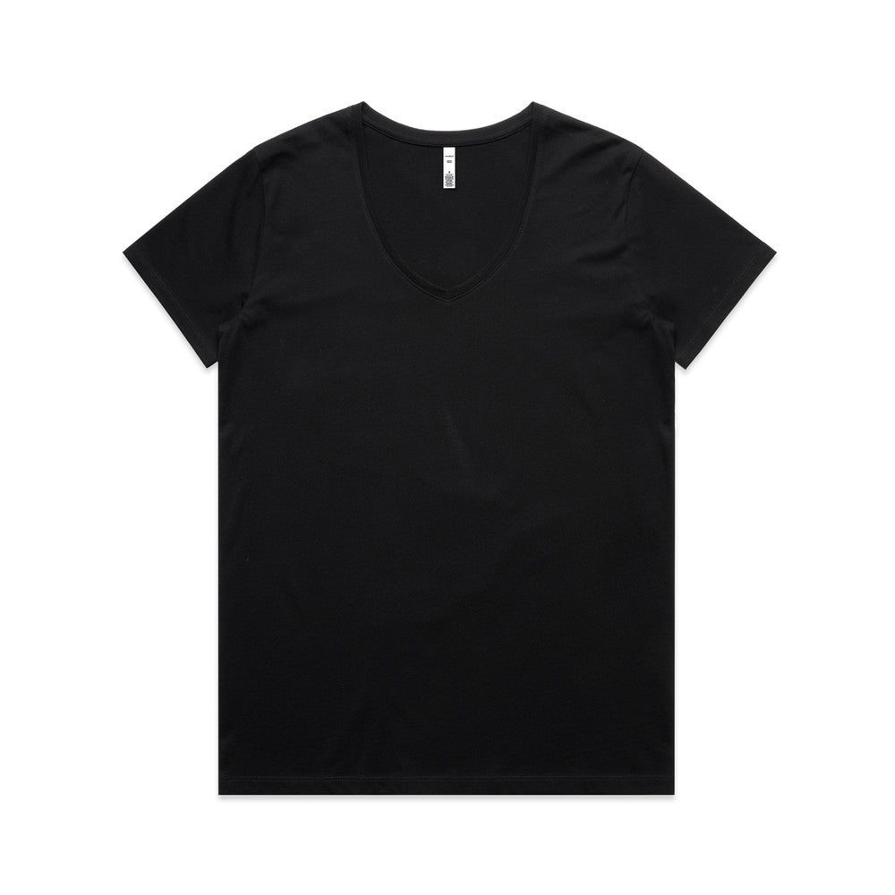 Women's Maple V Neck Tee - 4023