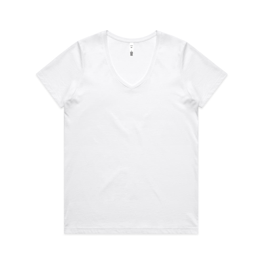Women's Maple V Neck Tee - 4023
