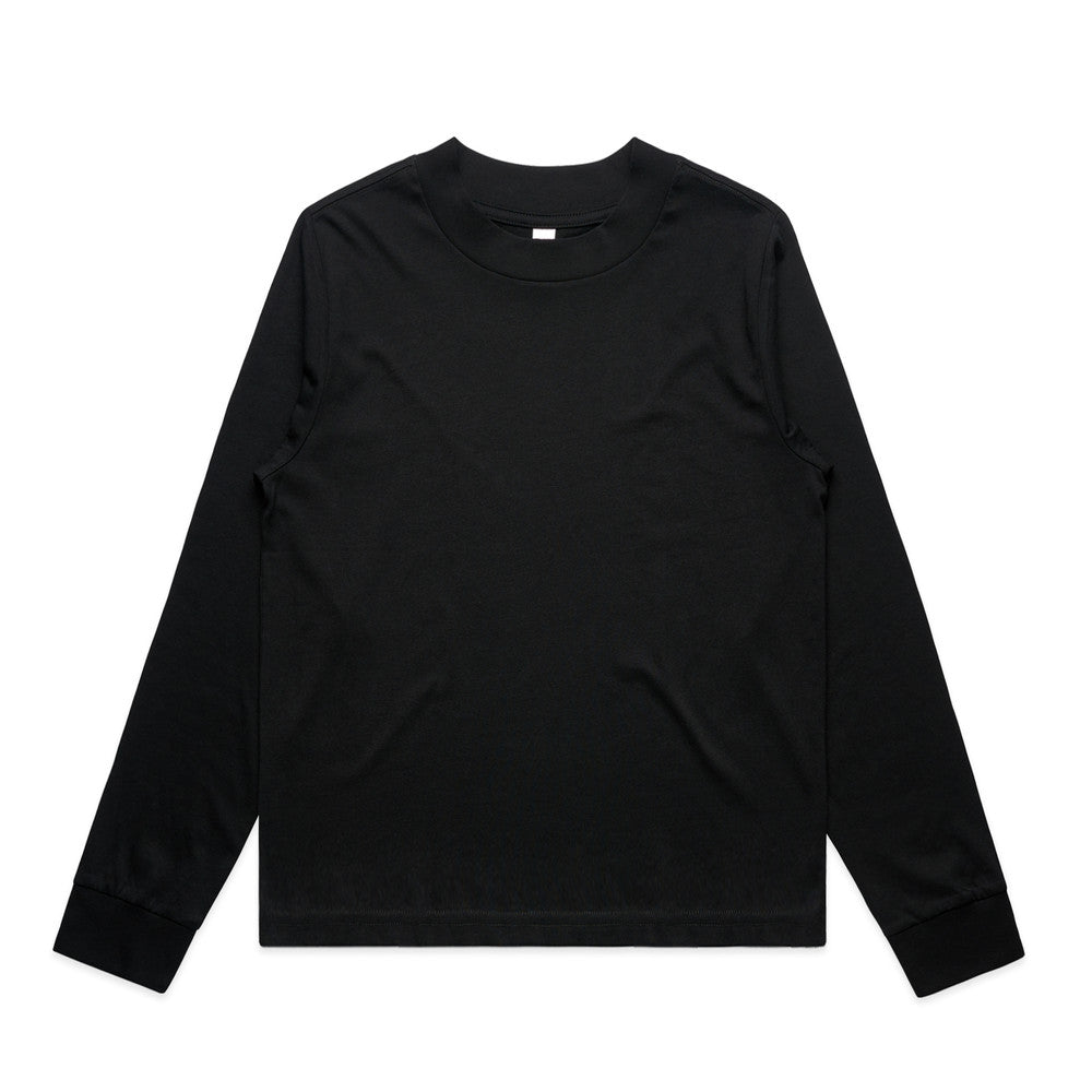 Women's Mock Long Sleeve Tee - 4070