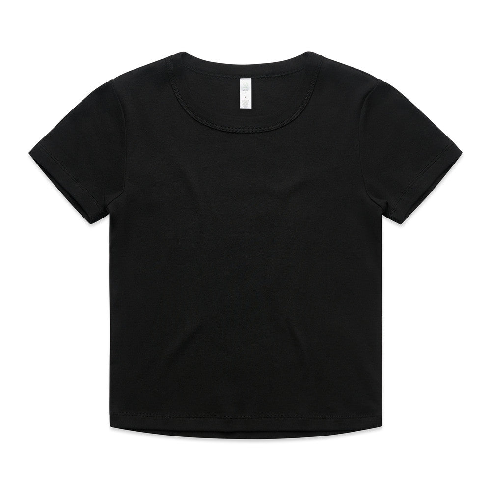 Women's Organic Rib Baby Tee - 4074
