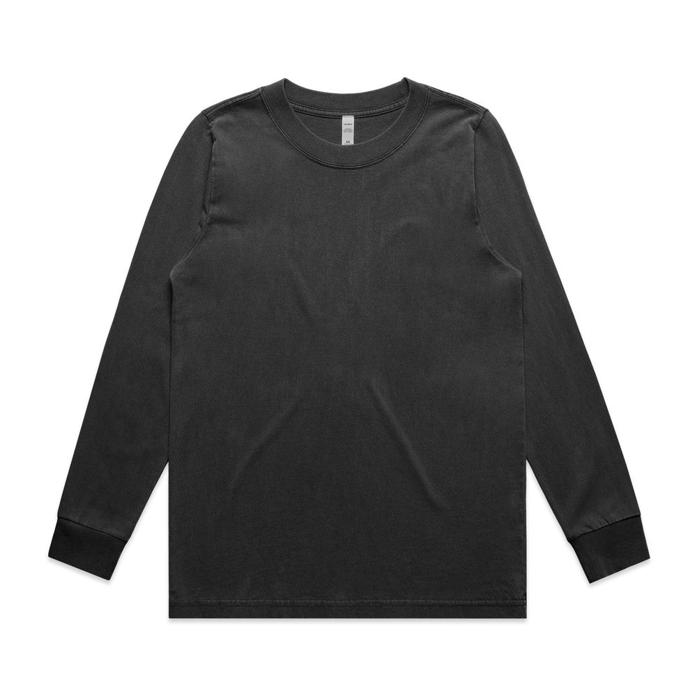 Women's Heavy Faded Long Sleeve Tee - 4083
