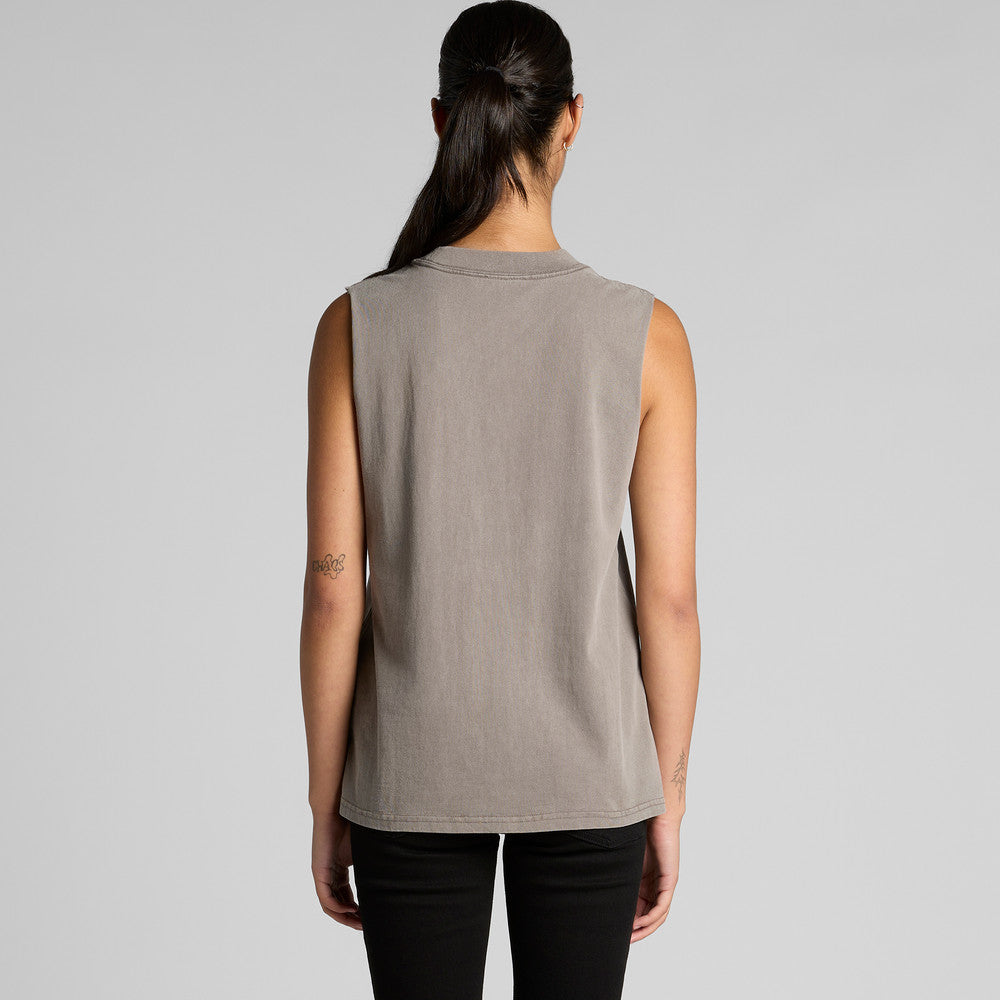 Women's Heavy Faded Tank - 4084