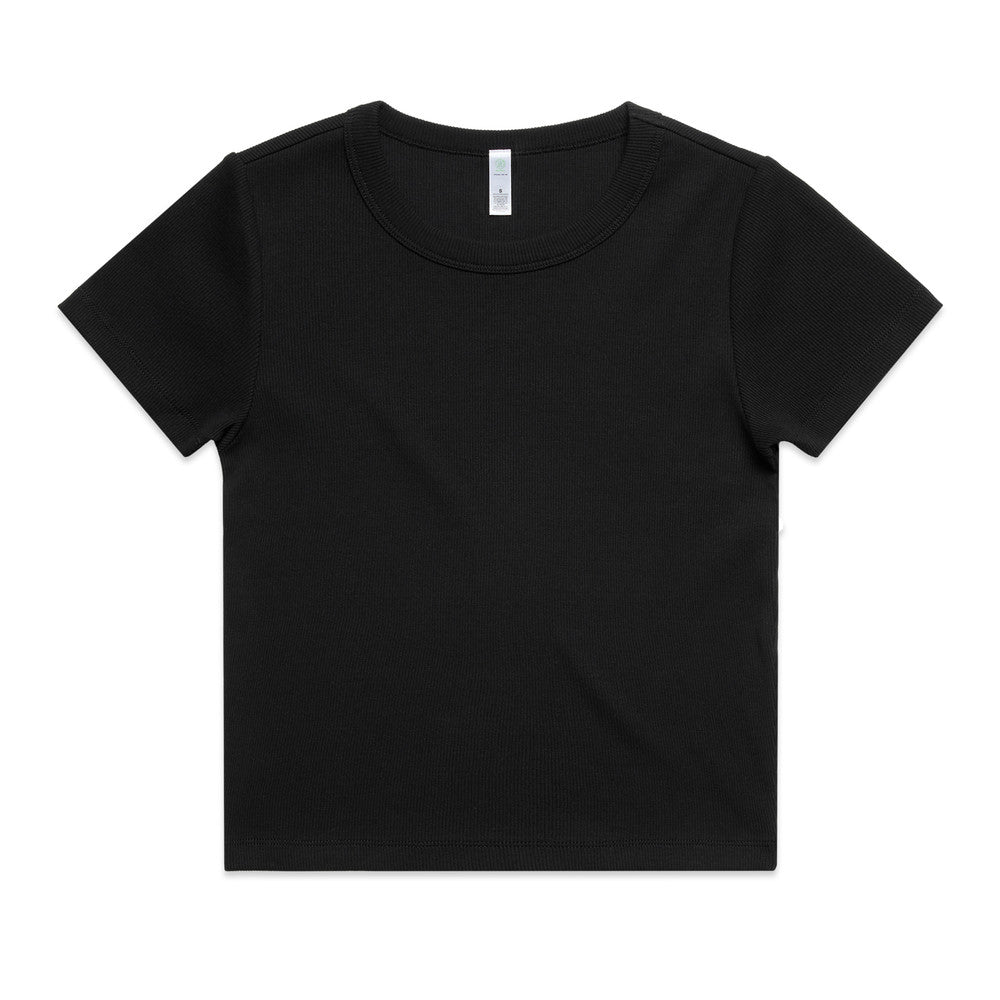 Women's Organic Rib Tee - 4092G