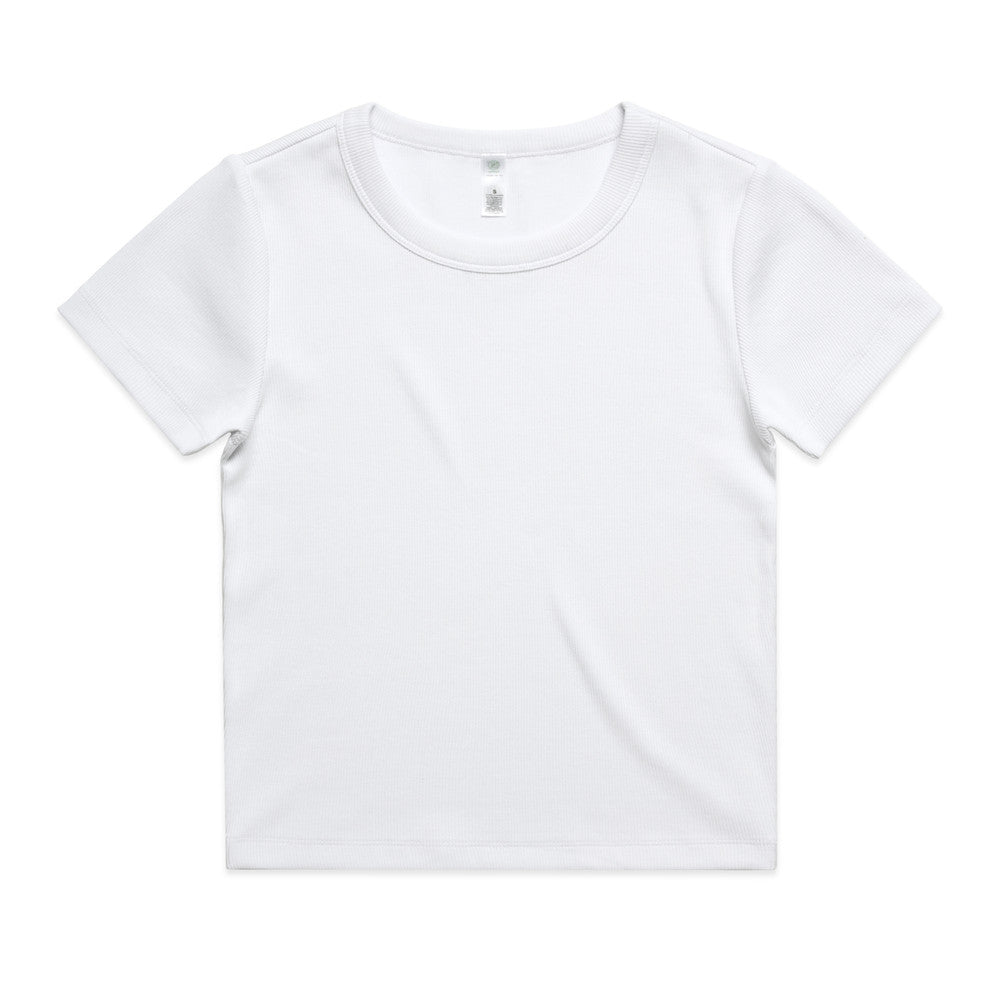 Women's Organic Rib Tee - 4092G