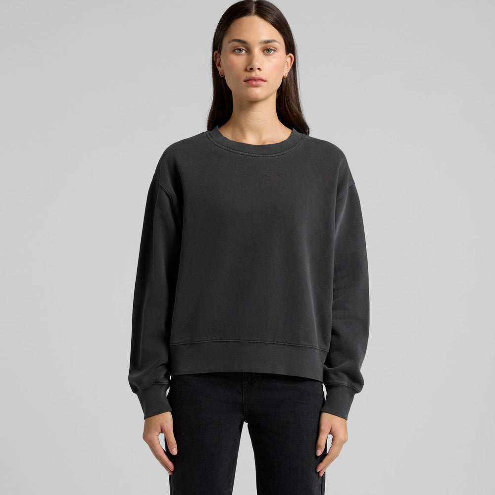 Women's Relax Faded Crew - 4165