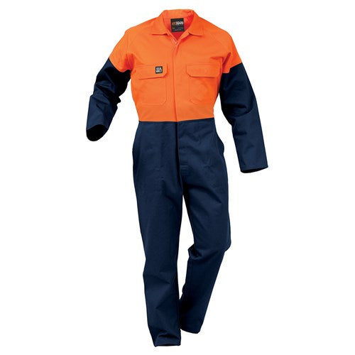 Overall Arcguard 13Cal Day Only Zip Orange/Navy - FDPCO