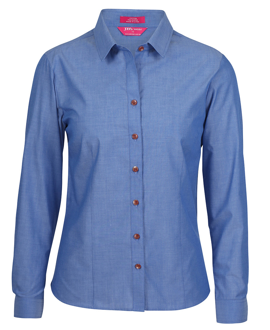 Womens Classic L/S Fine Chambray Shirt