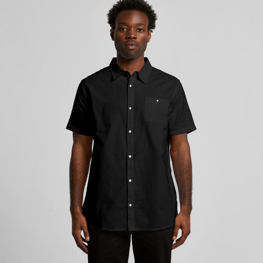 Oxford Short Sleeve Shirt - 5407 + Branding