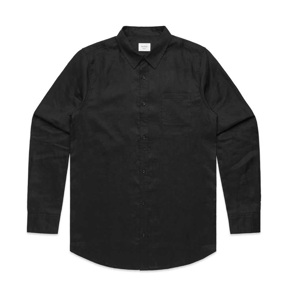 Linen Long Sleeve Shirt - 5418