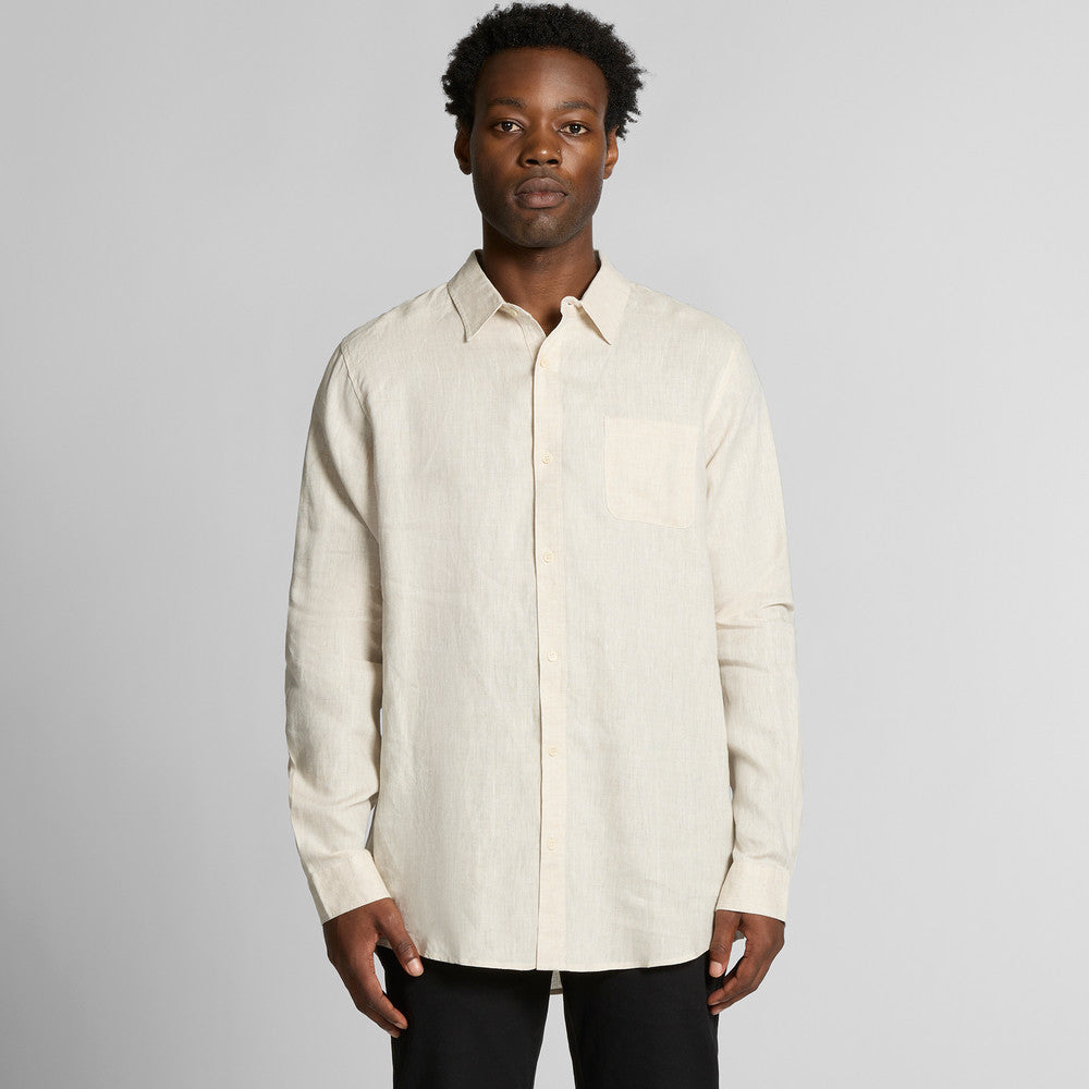 Linen Long Sleeve Shirt - 5418