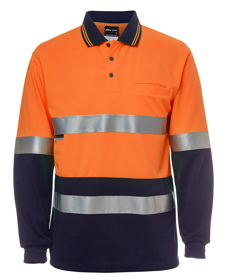 Hi Vis L/S (D+N) Traditional Polo
