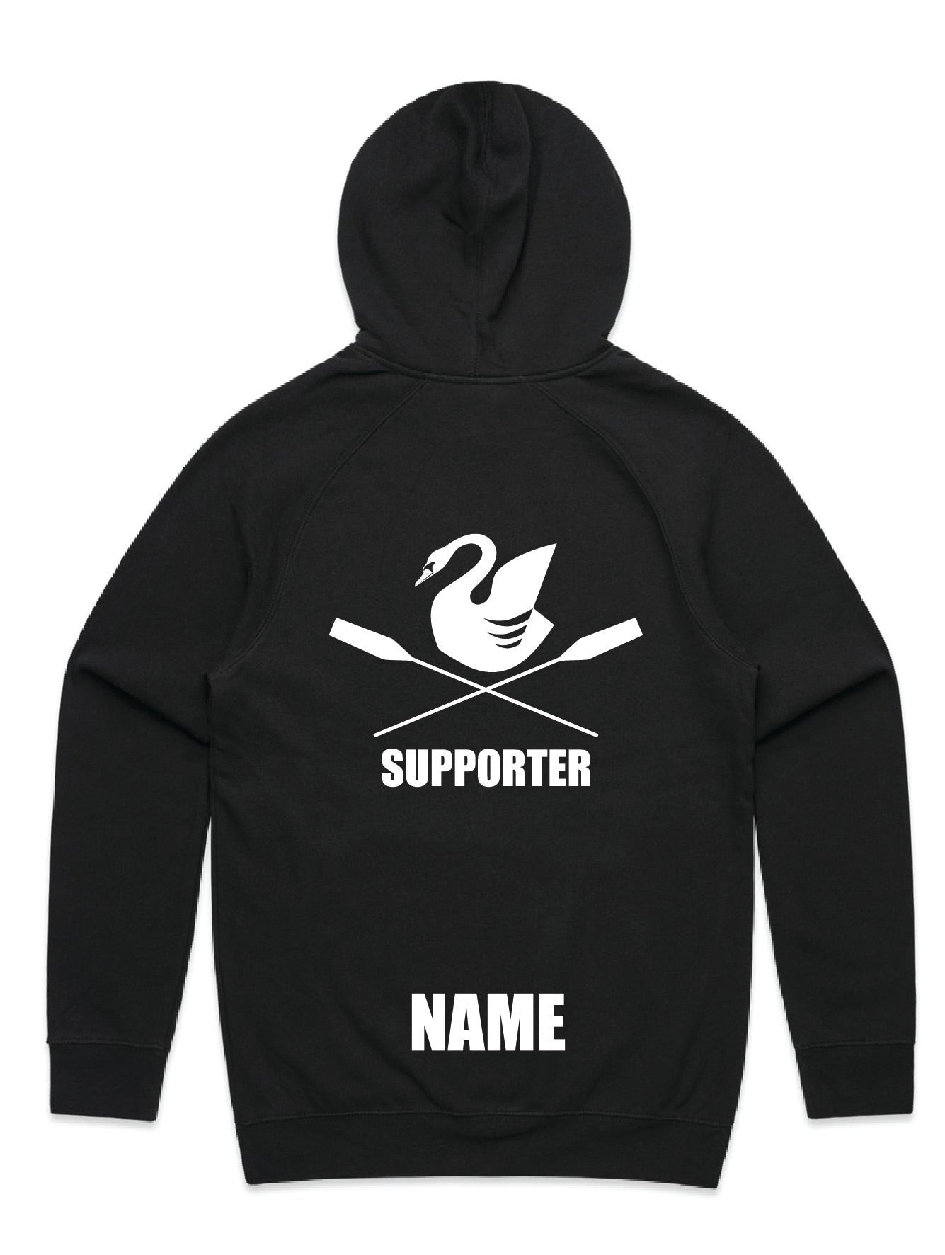 WBHS Rowing Supporter Hoodie with Name - WBR006a/7a