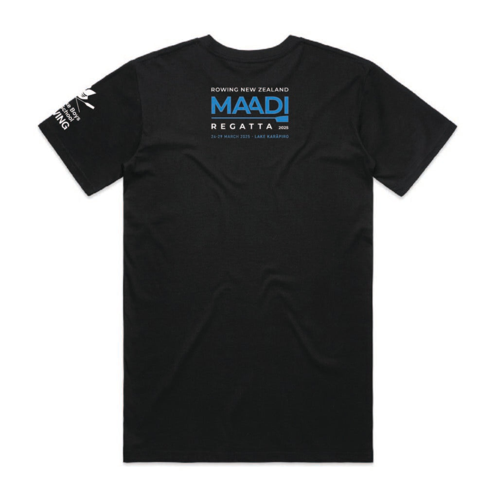 WBHS 2025 MAADI Black Tee - WBR068