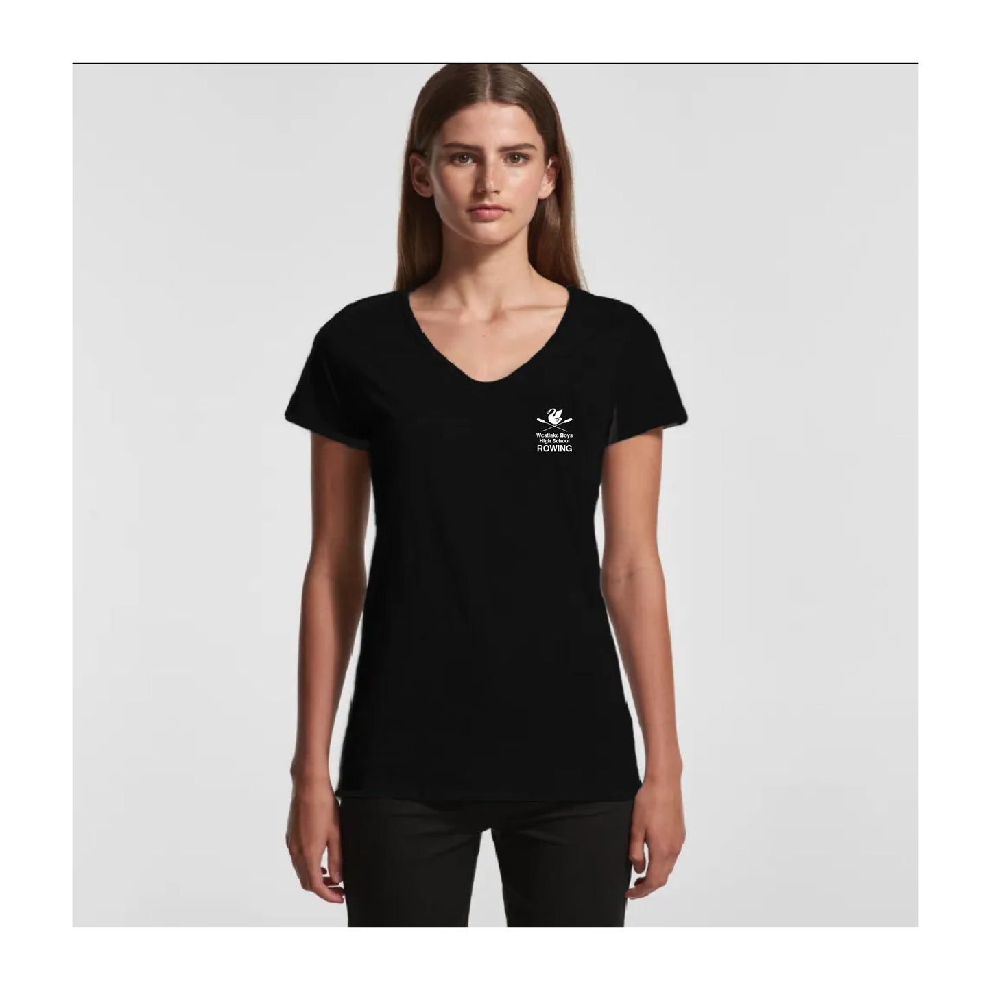 WBHS Rowing Womens Supporter V Neck - WBR008