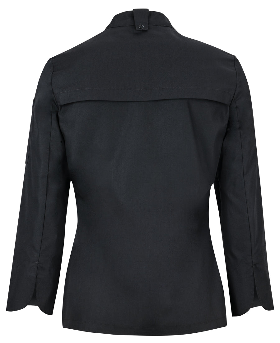 JB's Ladies Long Sleeve Snap Button Chef Jacket - 5CJL1