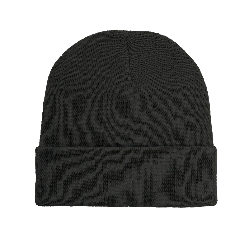 Cuffed Recycled Polyester Knitted Beanie - B001/B101R
