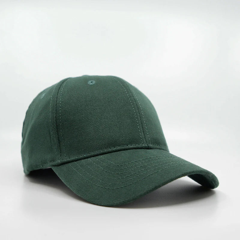 6 Panel Brushed Cotton Cap - 6009