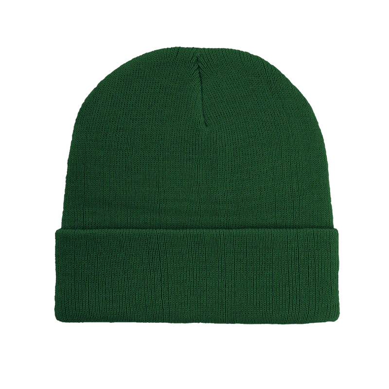 Cuffed Recycled Polyester Knitted Beanie - B001/B101R