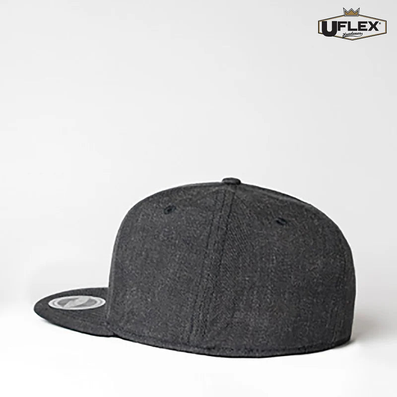 UFlex Adults Flat 6 Panel Fitted - U15604