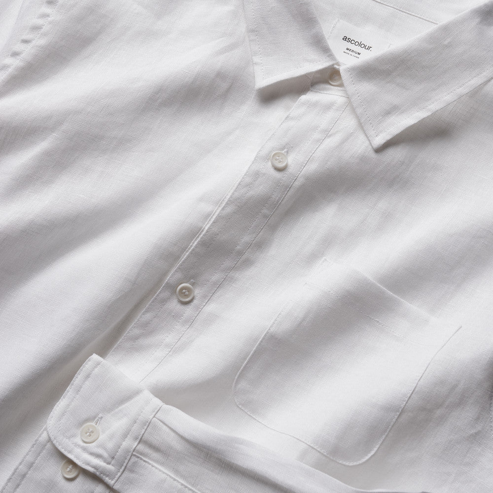 Women's Linen Long Sleeve Shirt - 4418