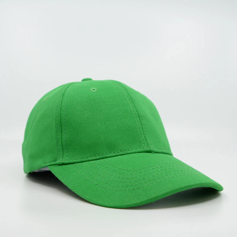 6 Panel Brushed Cotton Cap - 6009