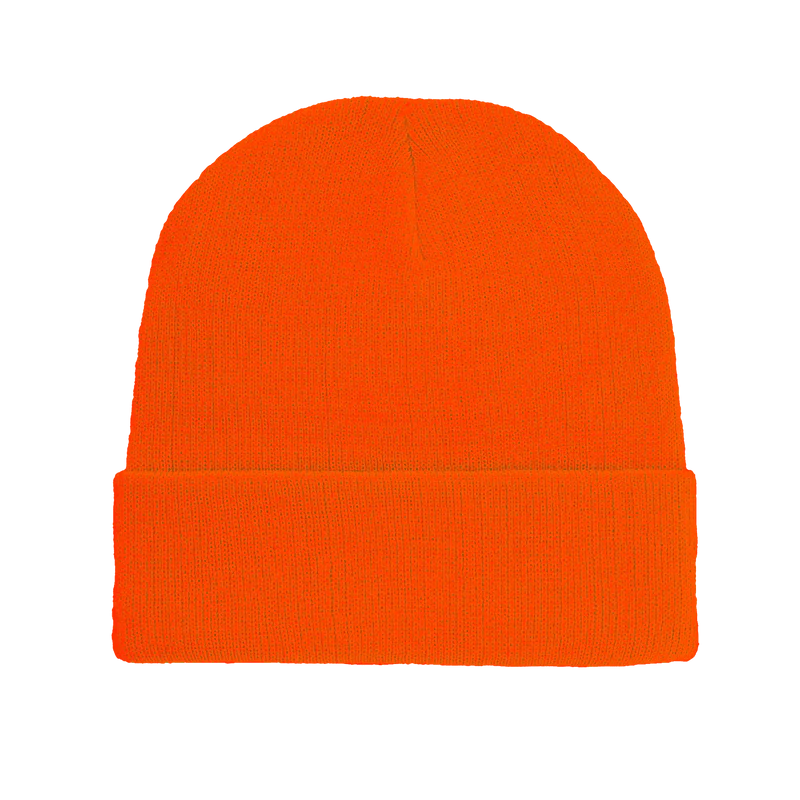 Cuffed Recycled Polyester Knitted Beanie - B001/B101R