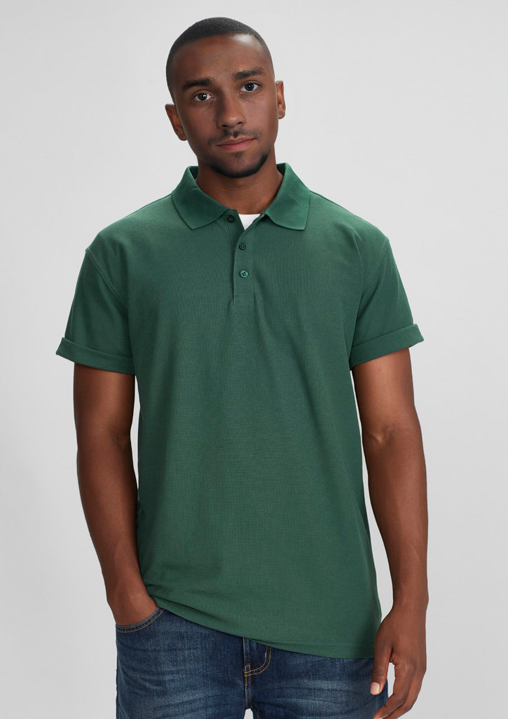 Mens Crew Short Sleeve Polo - P400MS
