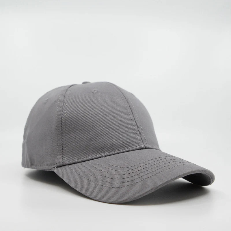 6 Panel Brushed Cotton Cap - 6009