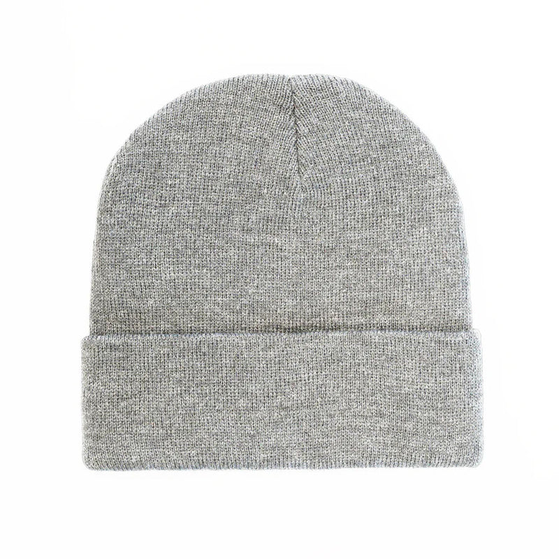 Cuffed Recycled Polyester Knitted Beanie - B001/B101R