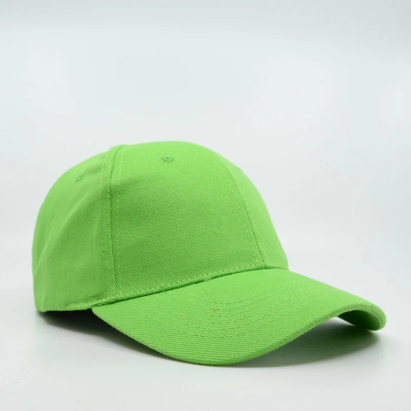 6 Panel Brushed Cotton Cap - 6009