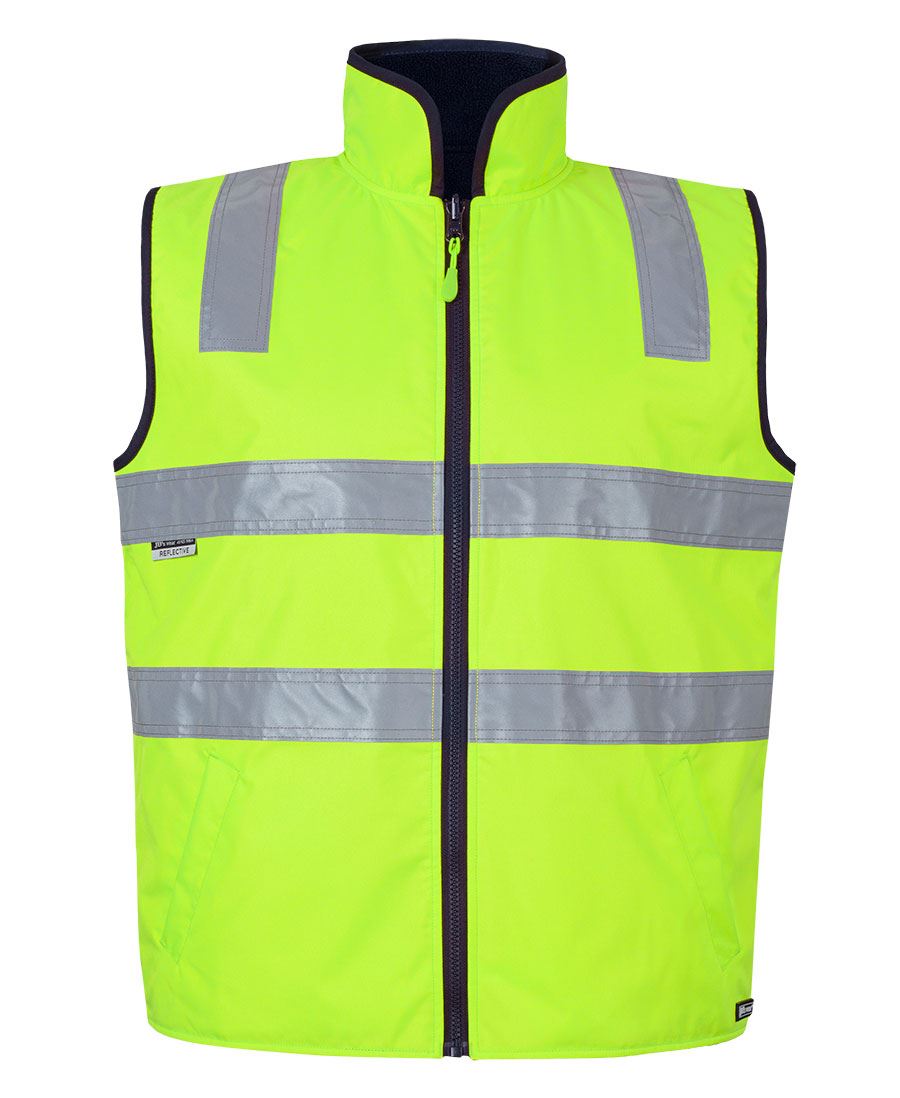 JB's Hi Vis 4602.1 (D+N) Reversable Vest - 6D4RV