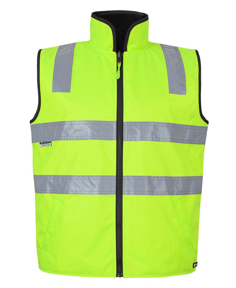 JB's Hi Vis 4602.1 (D+N) Reversable Vest - 6D4RV