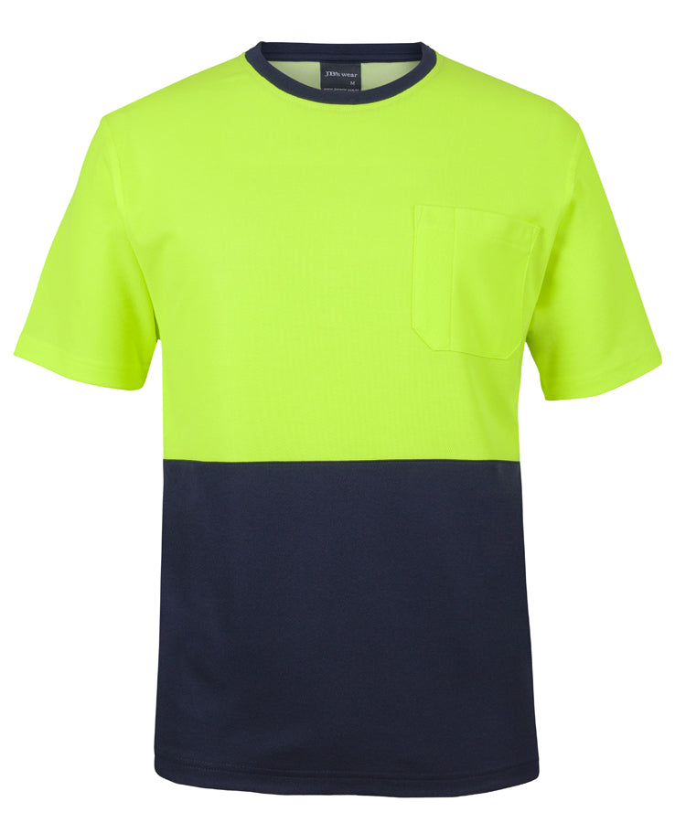 JB's Hi Vis Cotton Back Tee - 6HCBT