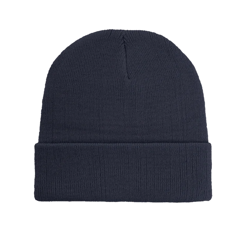 Cuffed Recycled Polyester Knitted Beanie - B001/B101R