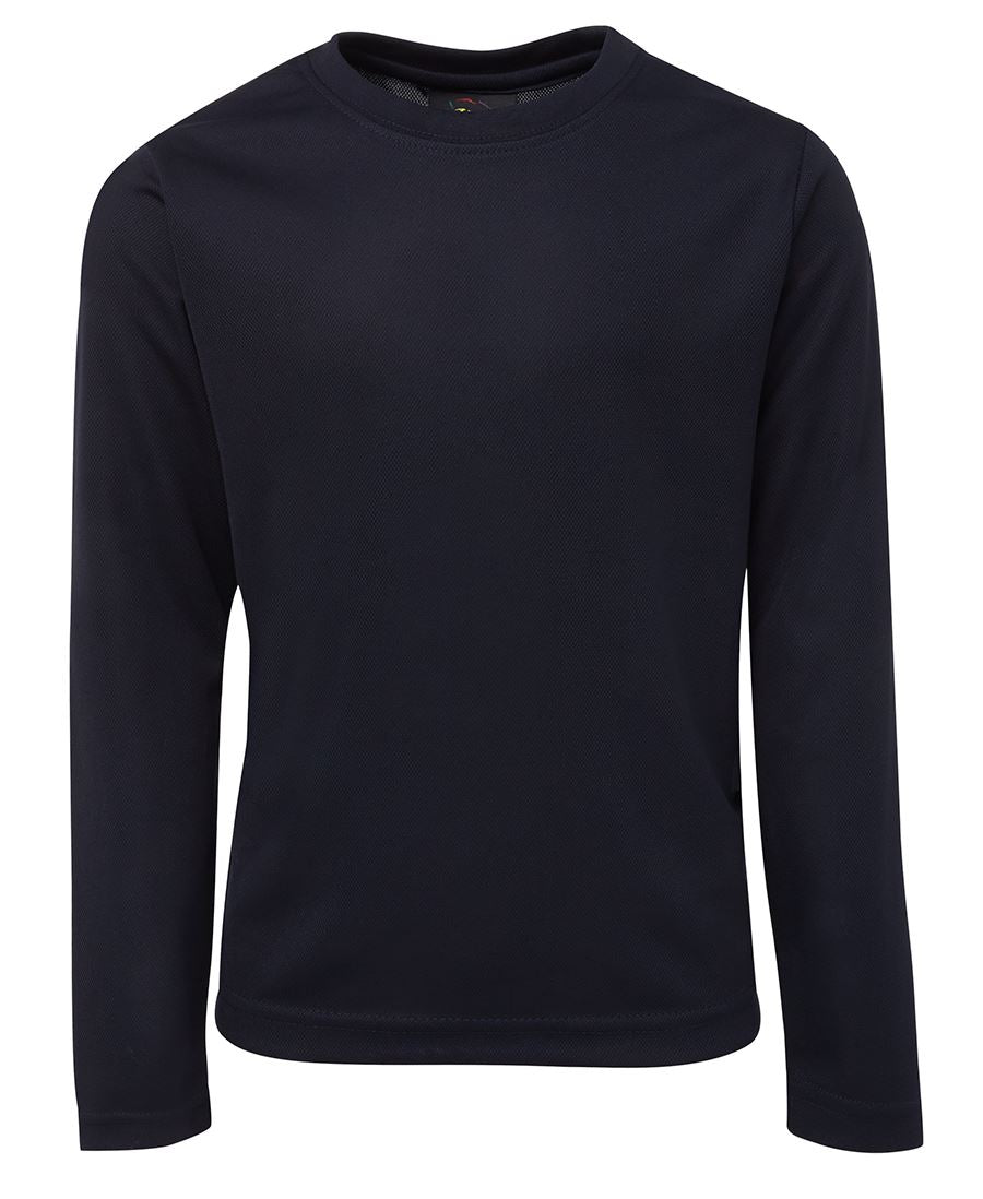Podium Adults Long Sleeve Poly Tee - 7PLFT