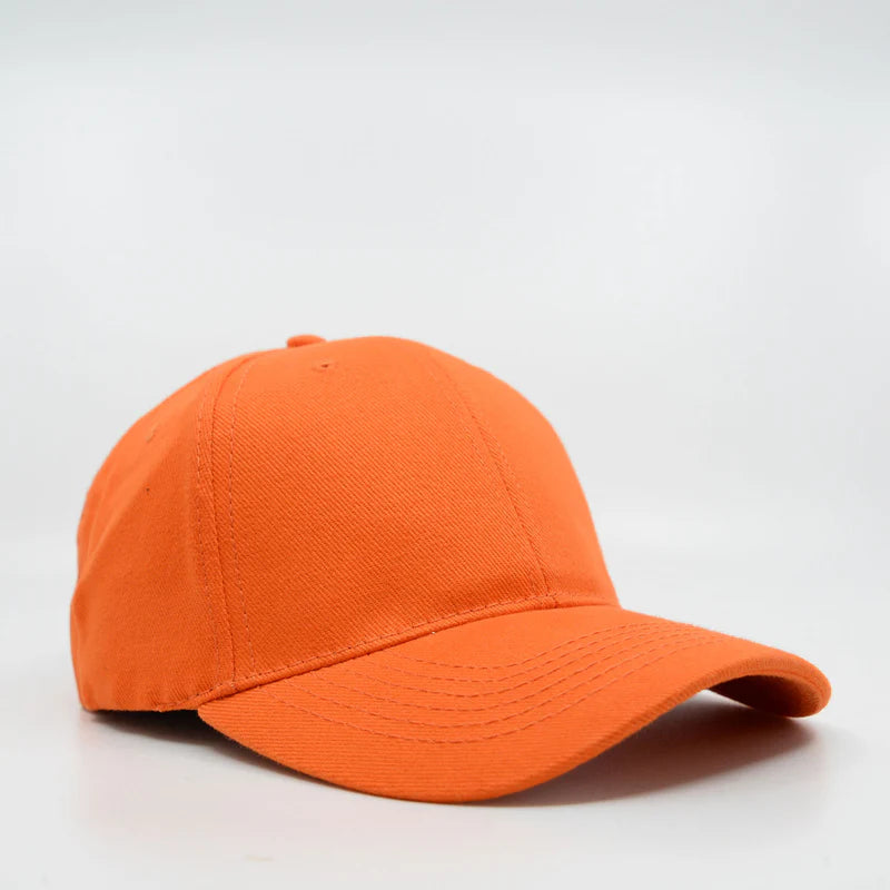6 Panel Brushed Cotton Cap - 6009