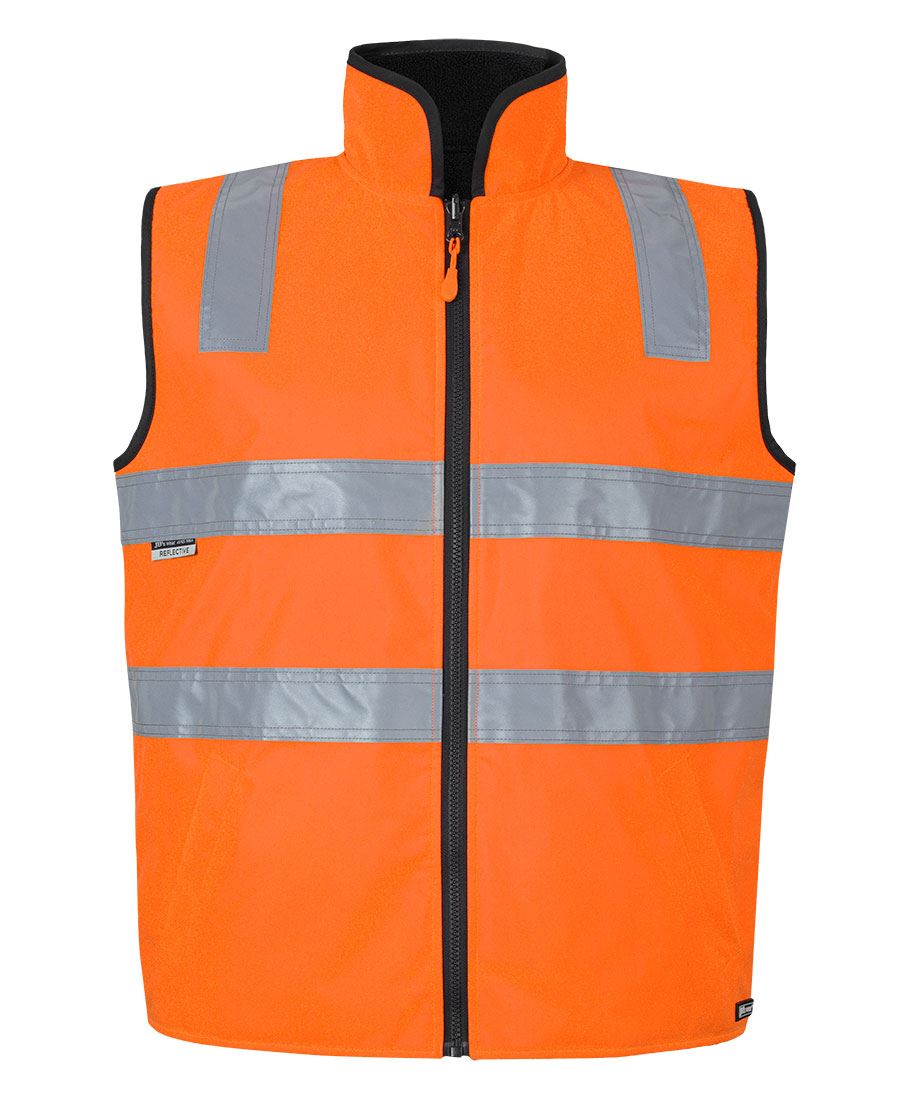 JB's Hi Vis 4602.1 (D+N) Reversable Vest - 6D4RV