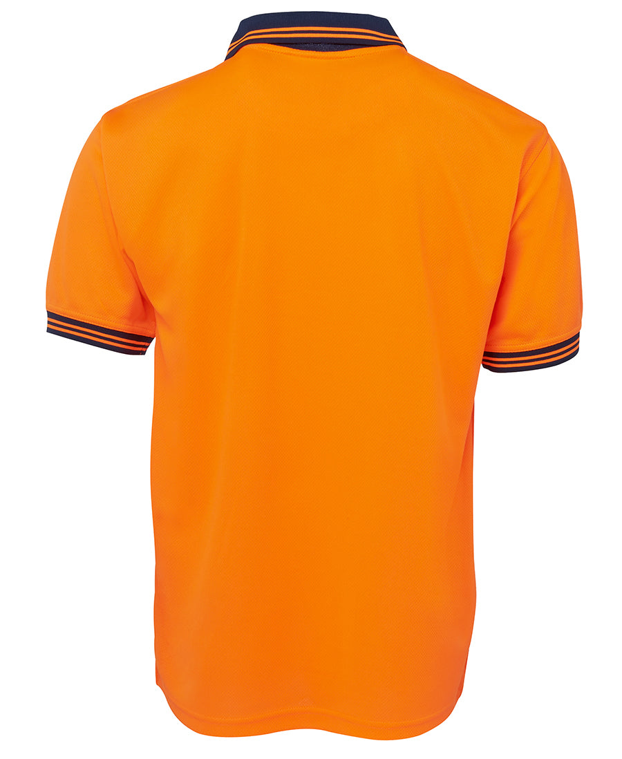 JB's Hi Vis Short Sleeve Traditional Polo - 6HVPS
