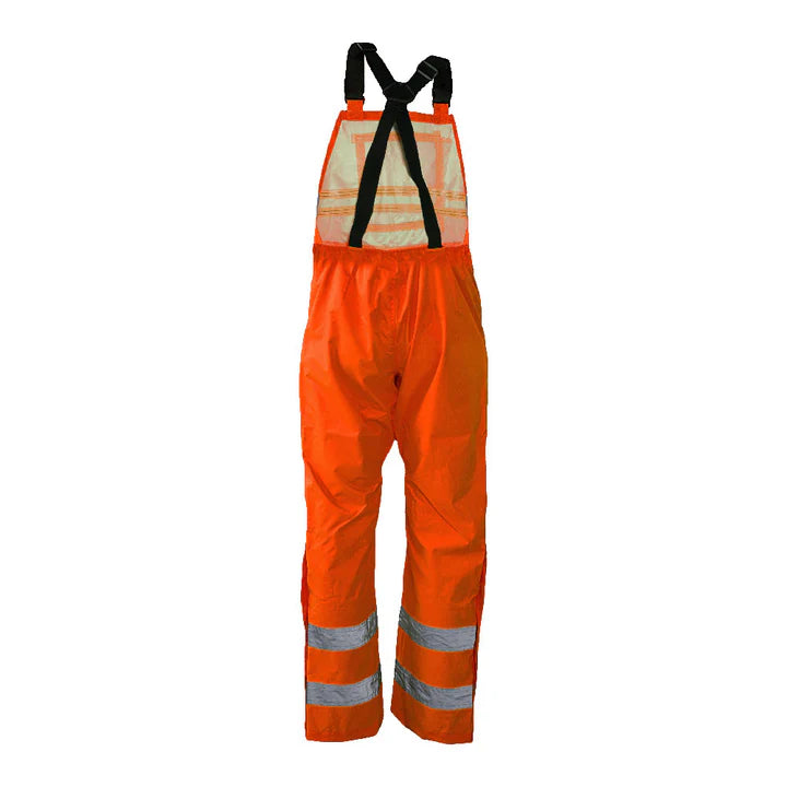 Caution Hi Vis Bib Orange Overtrouser - PCR4090