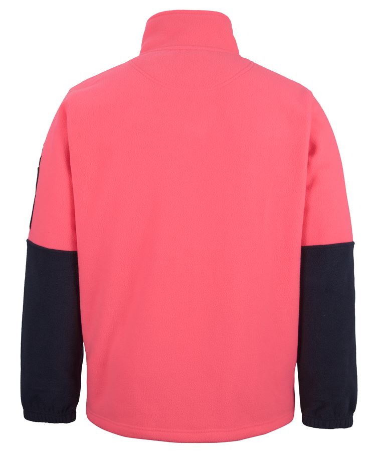 JB's Hi Vis 1/2 Zip Polar Fleece - 6HVPF