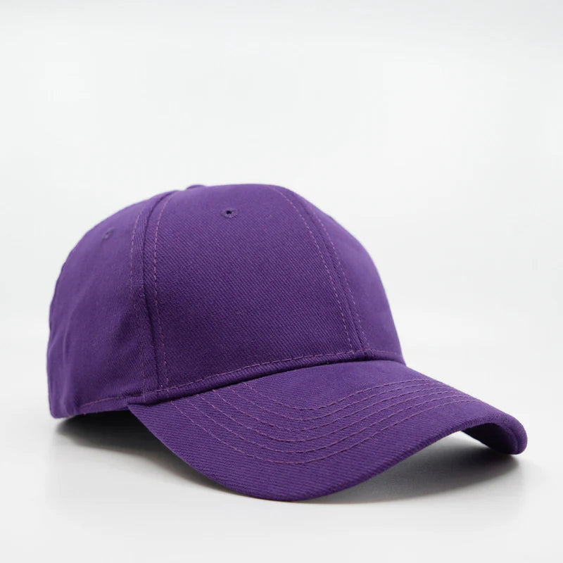 6 Panel Brushed Cotton Cap - 6009
