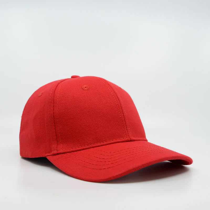 6 Panel Brushed Cotton Cap - 6009
