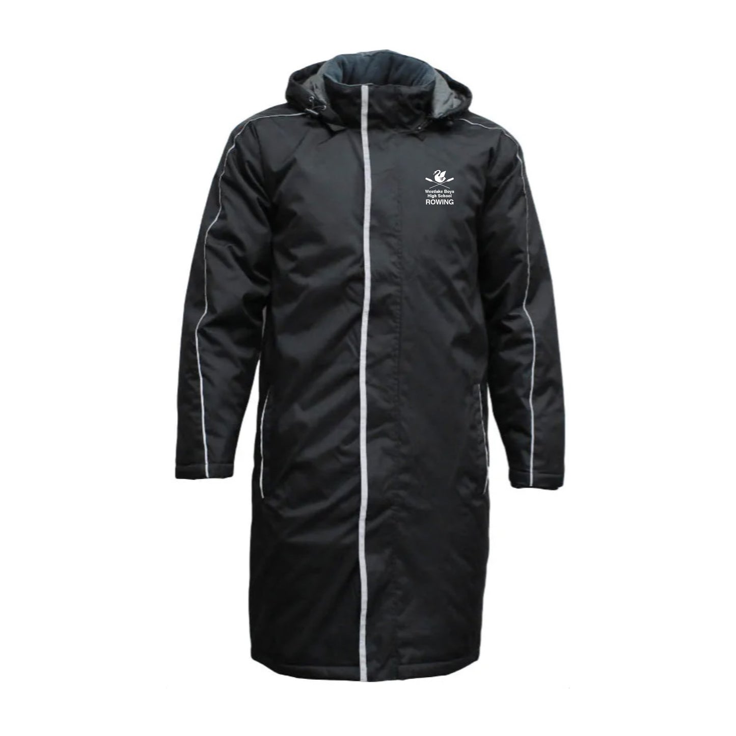 WBHS Rowing Sideline Jacket with Name - WBR015